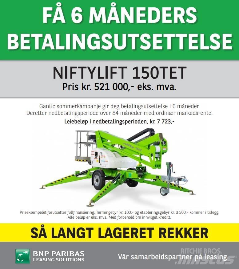 Niftylift 150TET Vučne prikolice se podiznom košarom