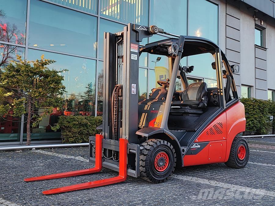 Linde H25T-02 Plinski viljuškari