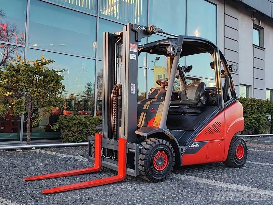 Linde H25T-02 Plinski viljuškari