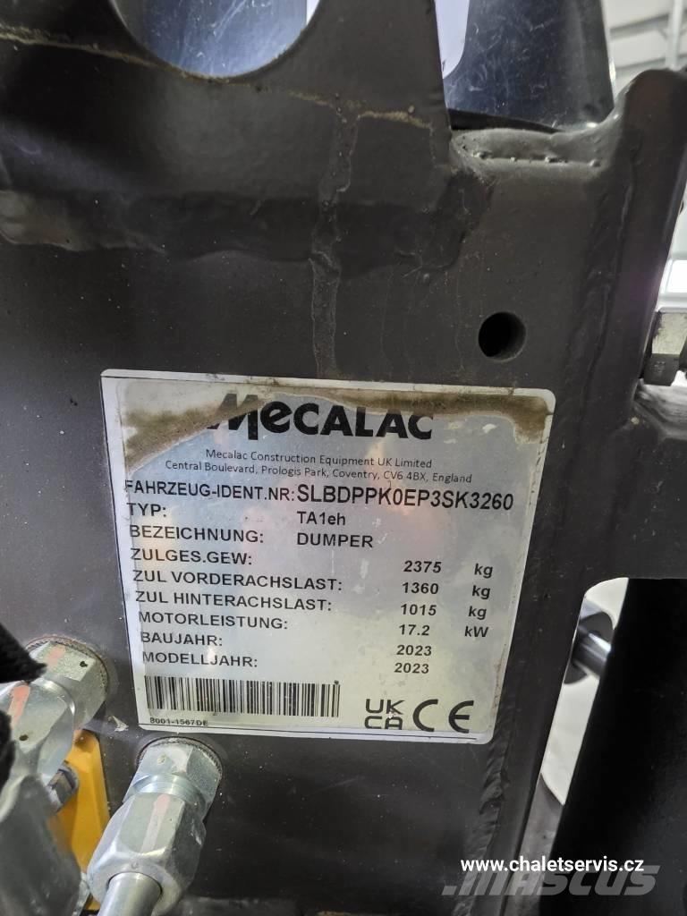 Mecalac TA 1 EH Damperi za gradilište