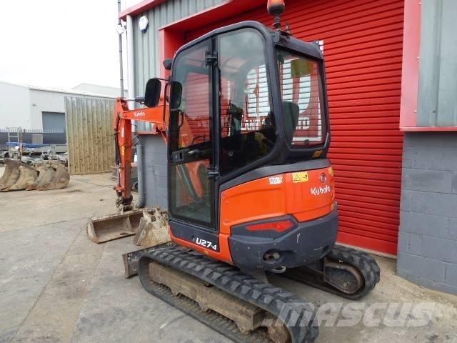 Kubota U 27-4 Mini bageri < 7t