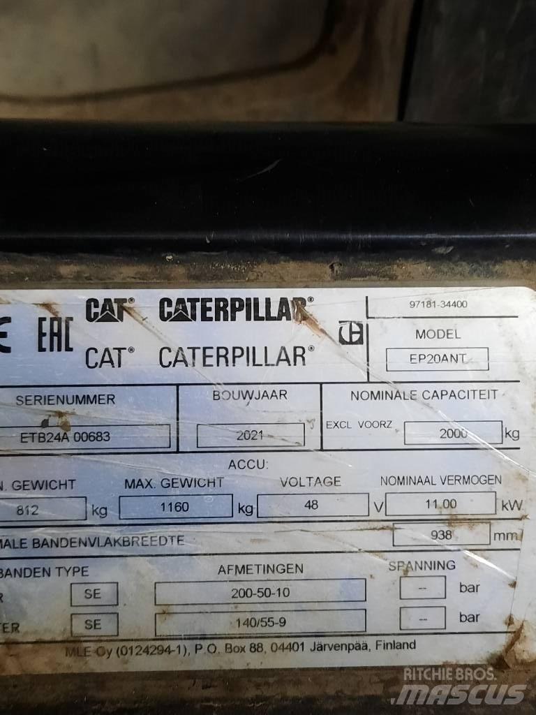 CAT EP20ANT Električni viljuškari
