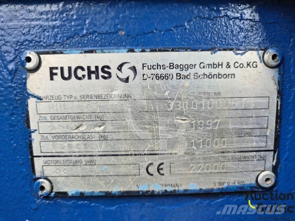 Fuchs MHL 331 Bageri točkaši