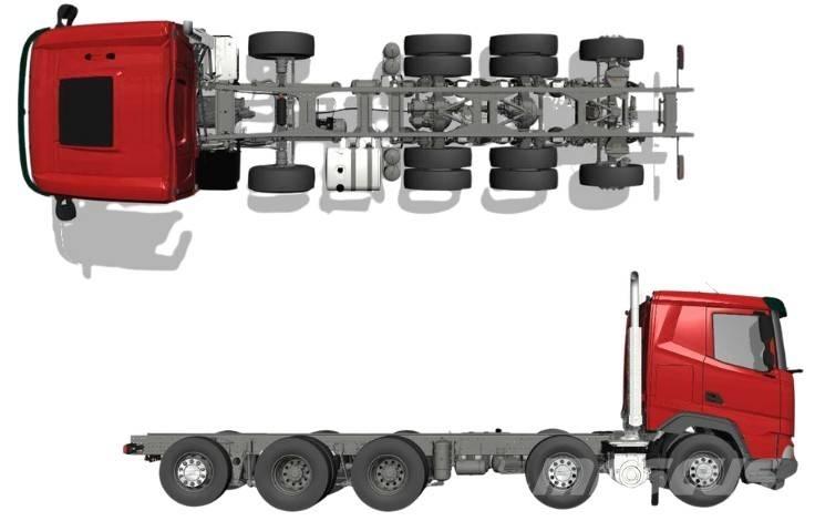 DAF XF 530 FAF 10x4 Kamioni-šasije