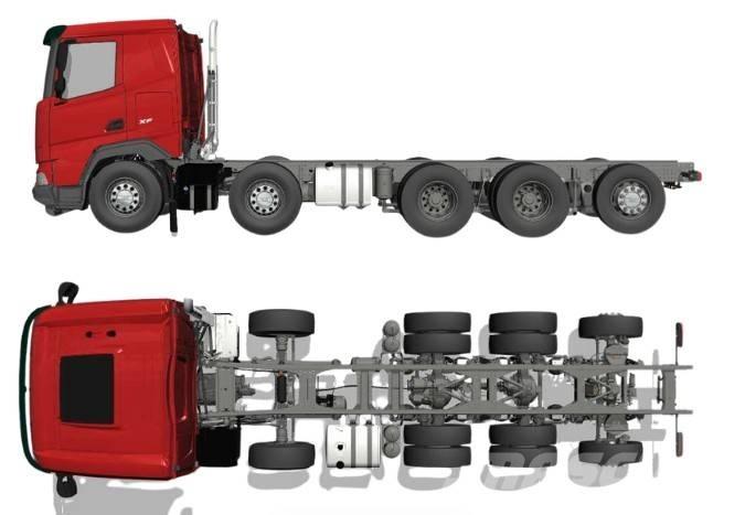 DAF XF 530 FAF 10x4 Kamioni-šasije