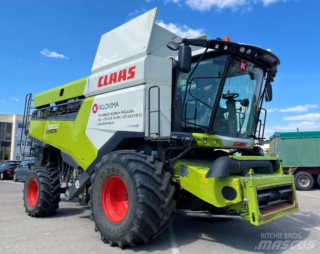 CLAAS Lexion 6800 Kombajni