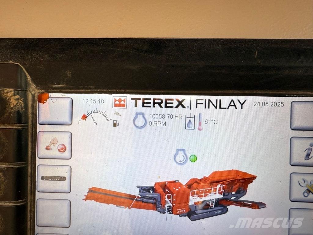 Terex Finlay J 1175 Mobilne drobilice