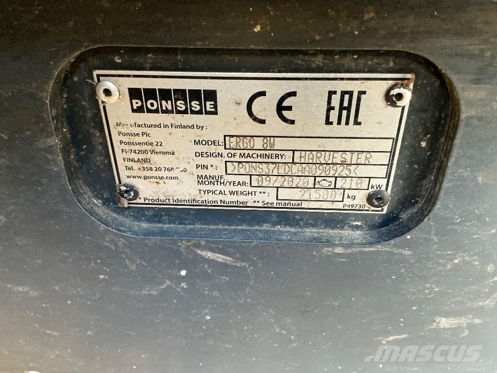 Ponsse ERGO 8W Harversteri