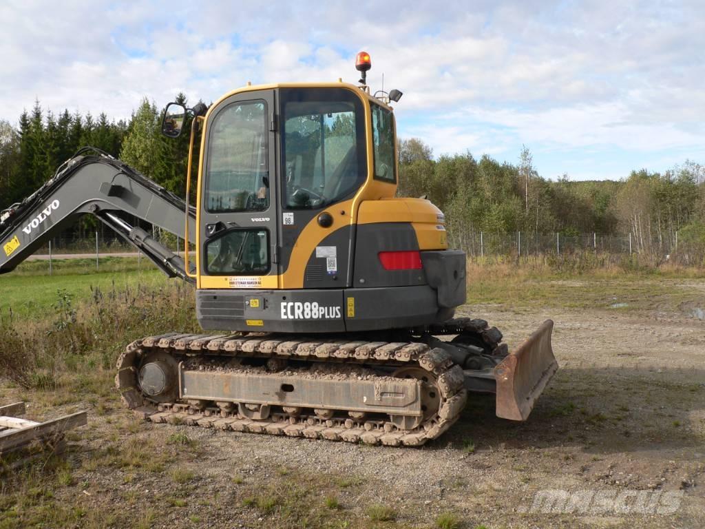 Volvo ECR 88 PLUS Midi bageri 7t – 12t