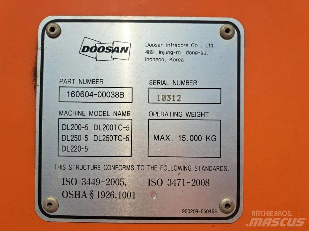 Doosan DL 220 Utovarivači na točkove