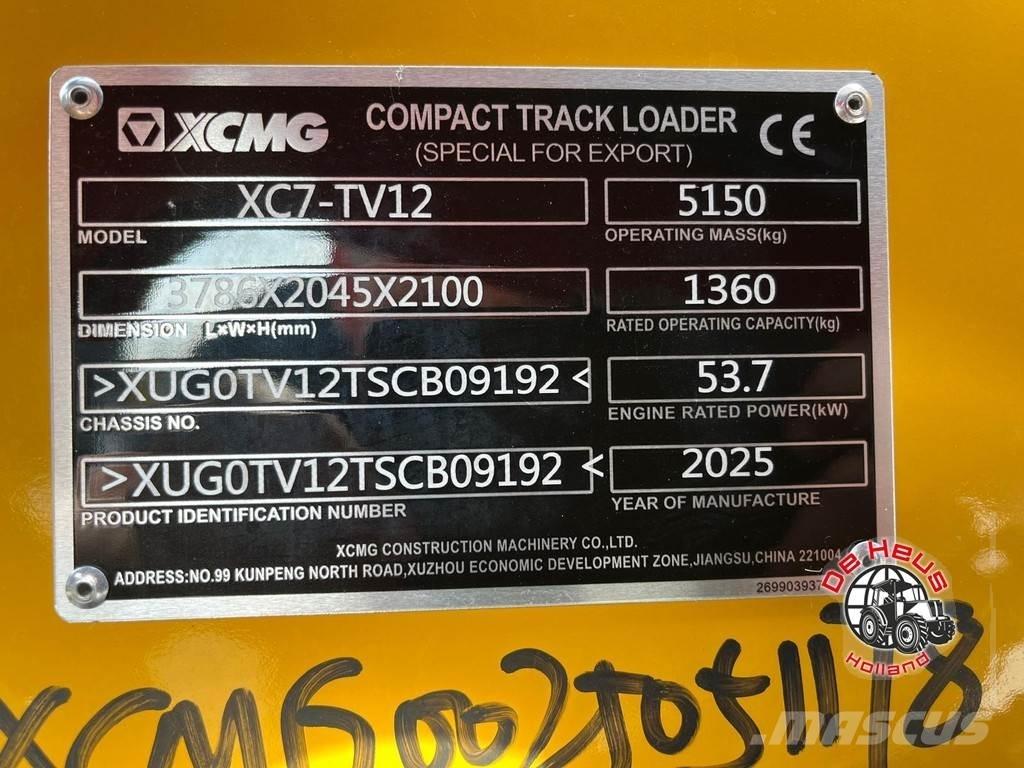 XCMG XC7-TV12 Utovarivači na točkove