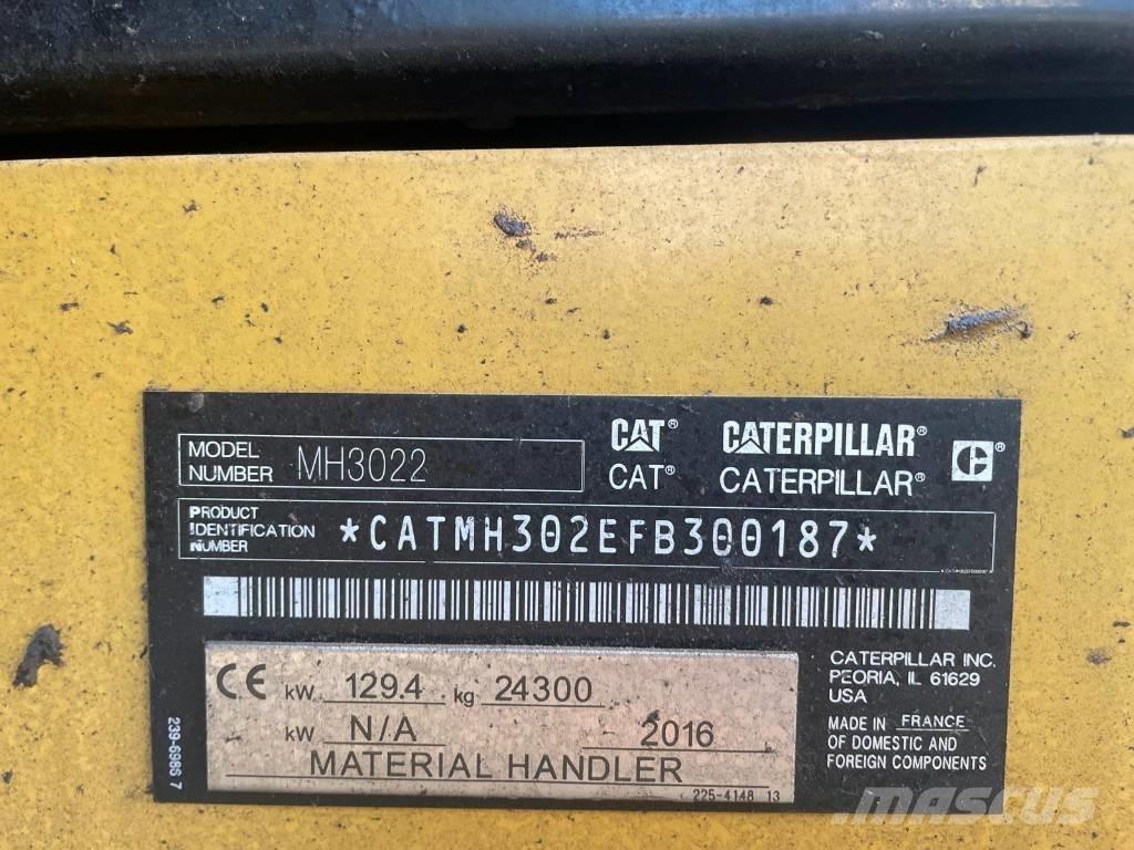 CAT MH 3022 Bageri za prenos primarnih/sekundarnih sirovina