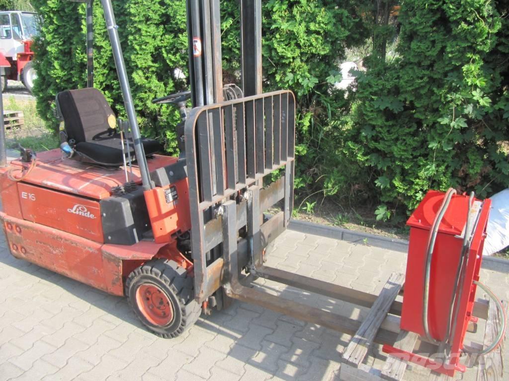 Linde E 16 Električni viljuškari