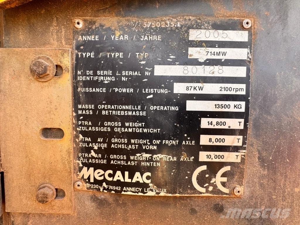 Mecalac 714 MW Bageri točkaši