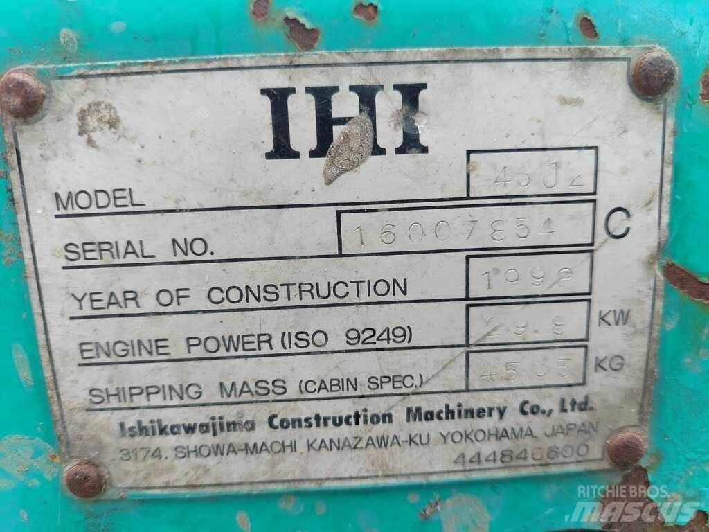 IHI 45J Mini bageri < 7t