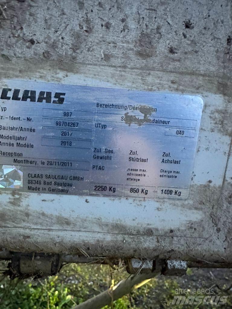 CLAAS Liner 2800 Okretači i sakupljači sena
