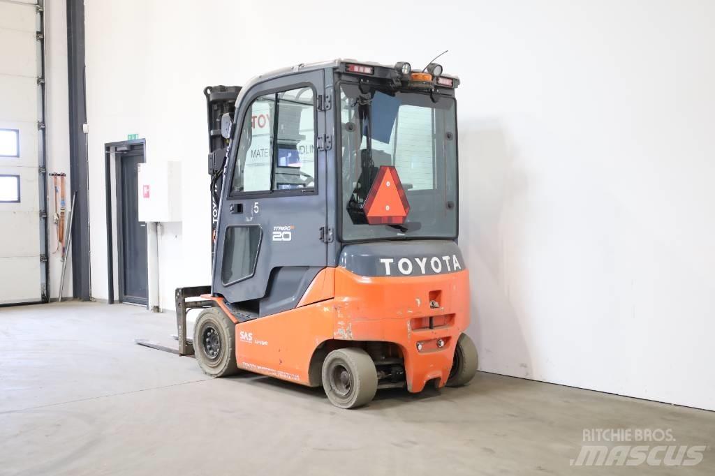Toyota 8 FBMKT 20 Električni viljuškari