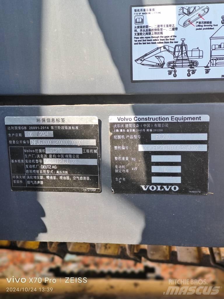 Volvo EC 210 Bageri guseničari