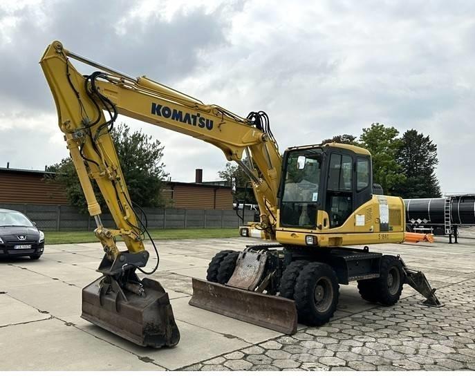 Komatsu PW 160-7E0 Bageri točkaši
