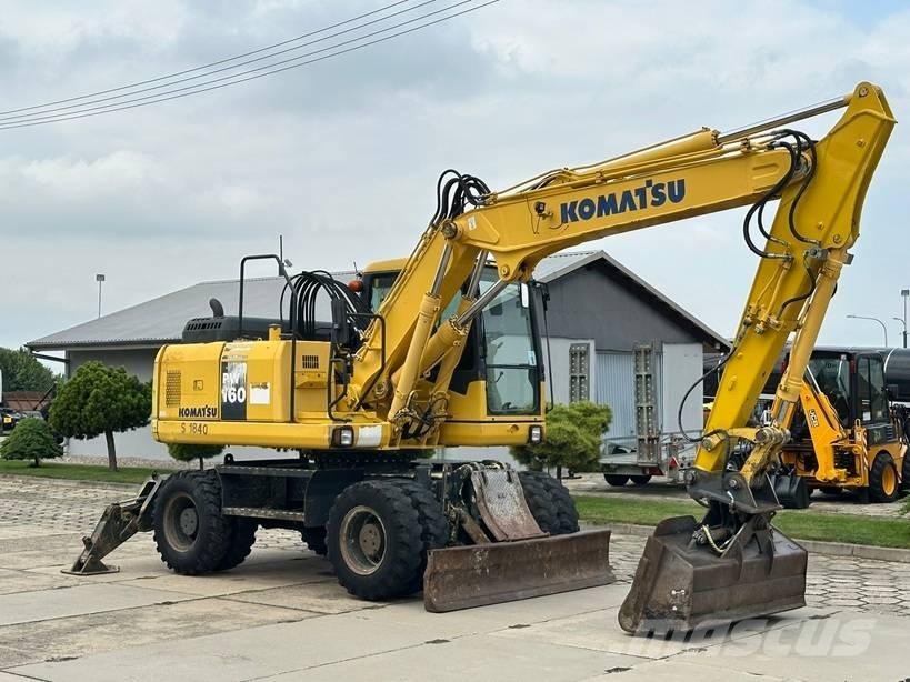 Komatsu PW 160-7E0 Bageri točkaši