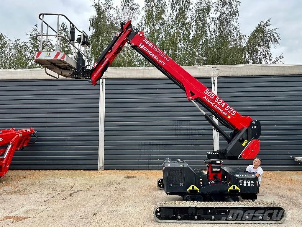 Almac JIBBI 1670 EVO Teleskopske podizne platforme