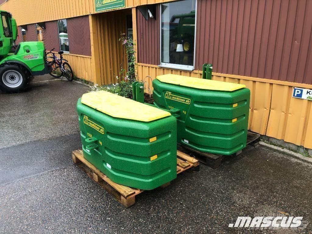  Frontvikter 800 KG Prednji tegovi