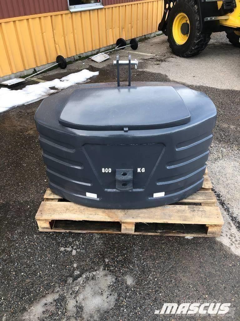  Frontvikter 800 KG Prednji tegovi