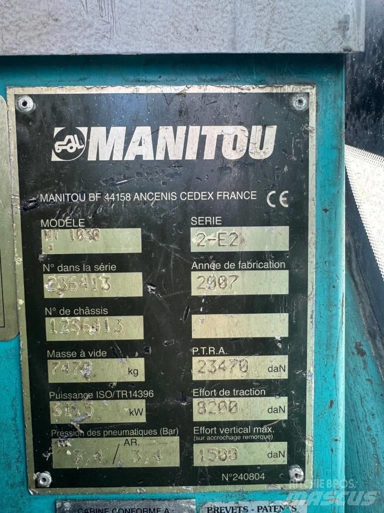 Manitou MT 1030 S Teleskopski viljuškari