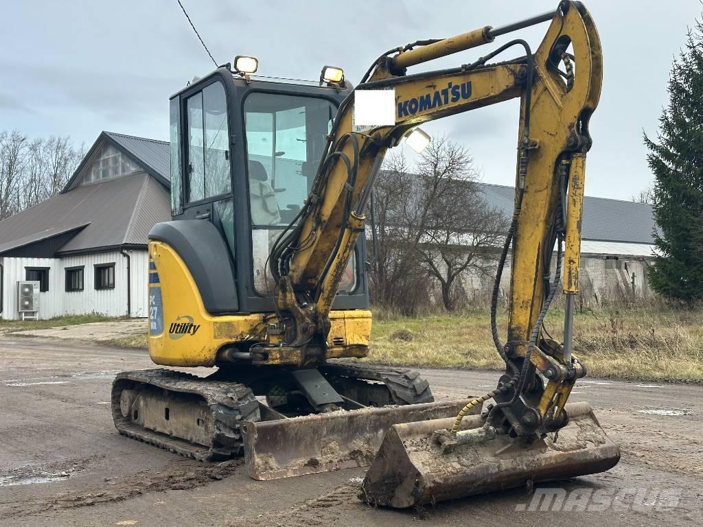 Komatsu PC 27 MR-2 Mini bageri < 7t
