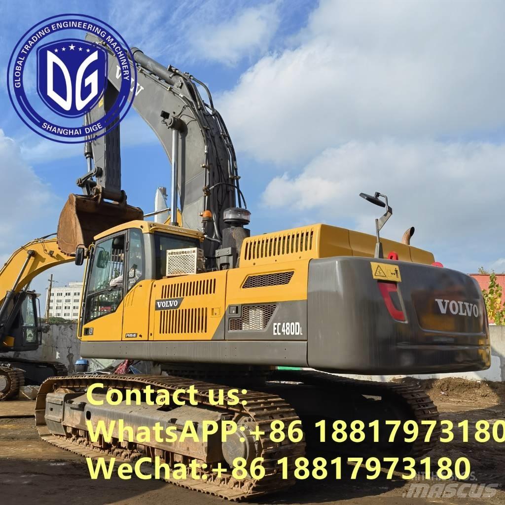 Volvo EC 480 D L Bageri guseničari