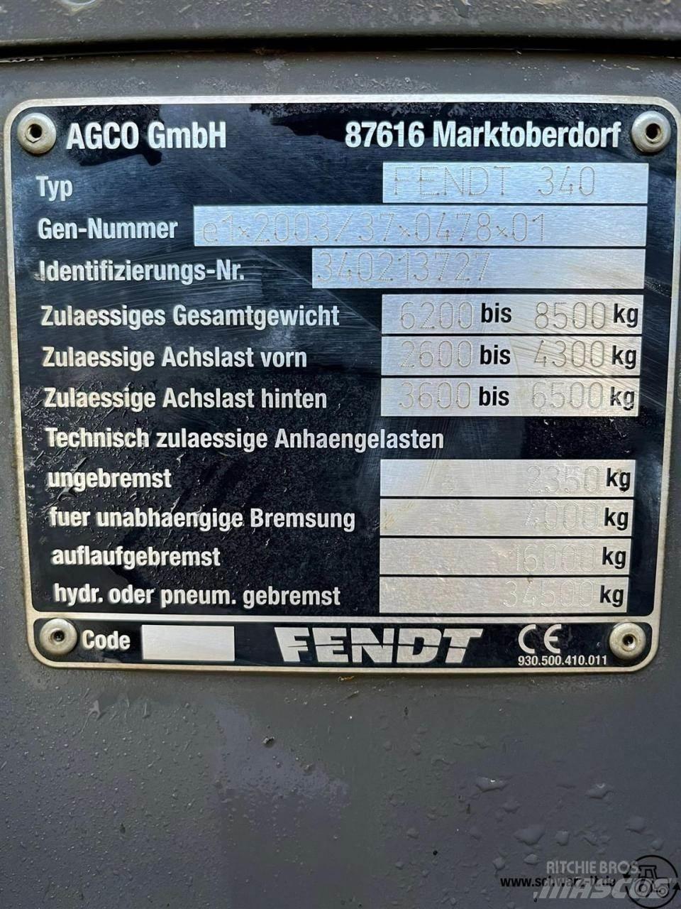 Fendt 313 Vario Traktori
