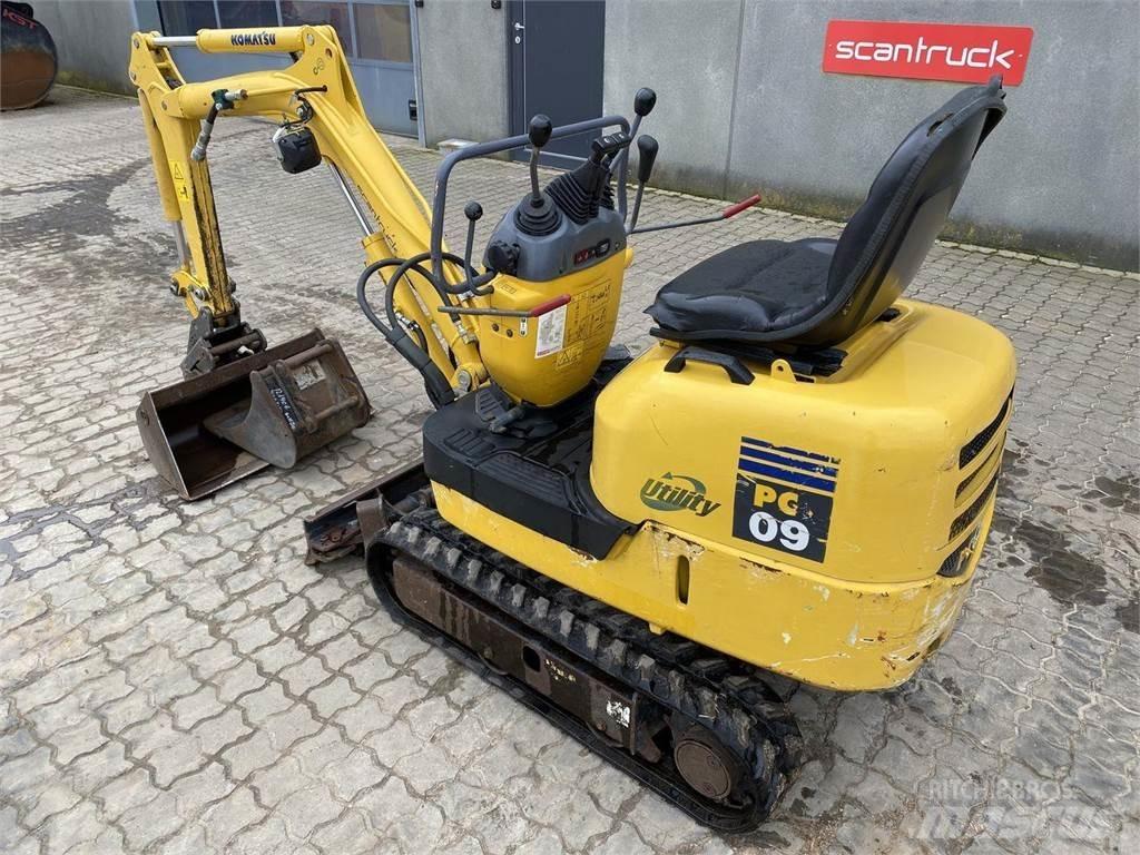 Komatsu PC09-1 Bageri točkaši