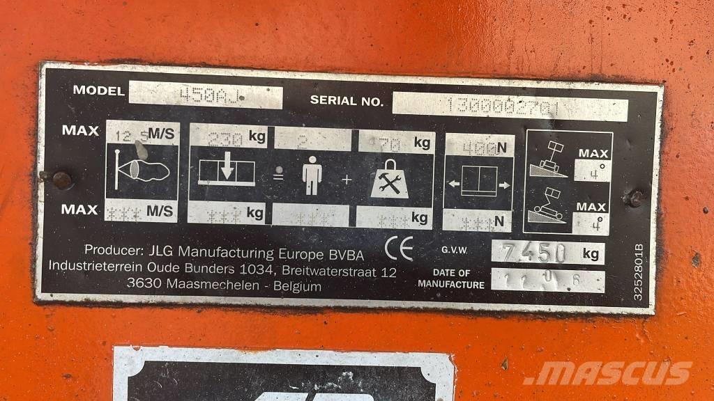 JLG 450 AJS II Zglobne podizne platforme