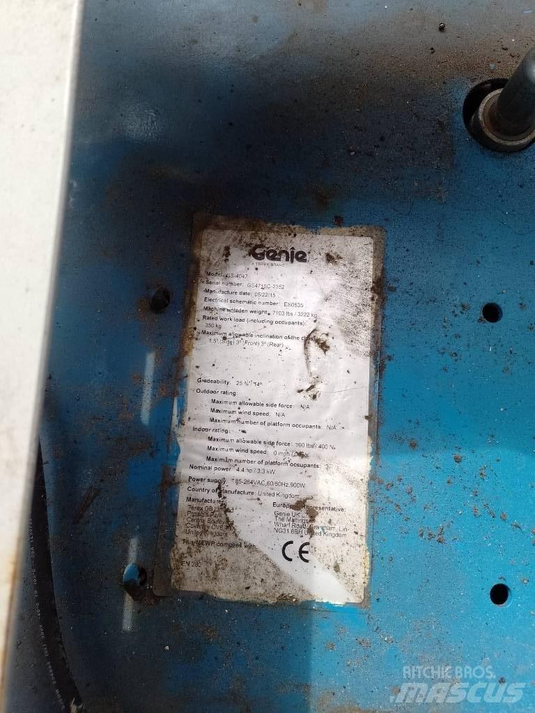 Genie GS 4047 Makazaste platforme