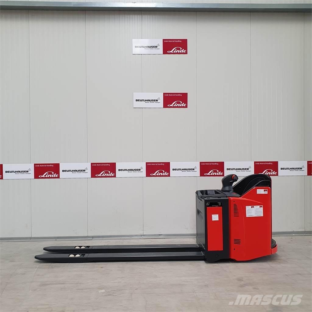 Linde T20SP lang Ručni električni viljuškar
