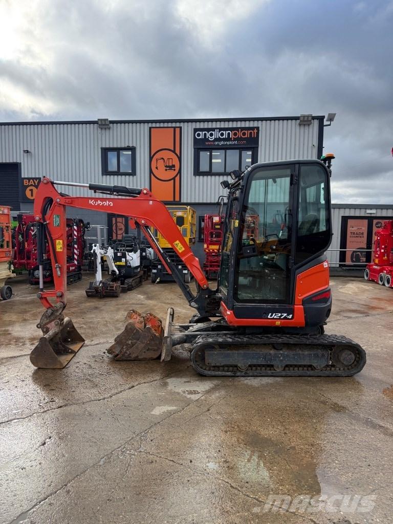 Kubota U 27-4 Mini bageri < 7t