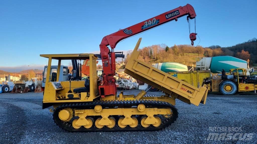 Morooka MST 800 E Damperi na gusenice