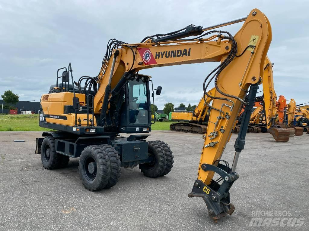 Hyundai HW140 Bageri točkaši