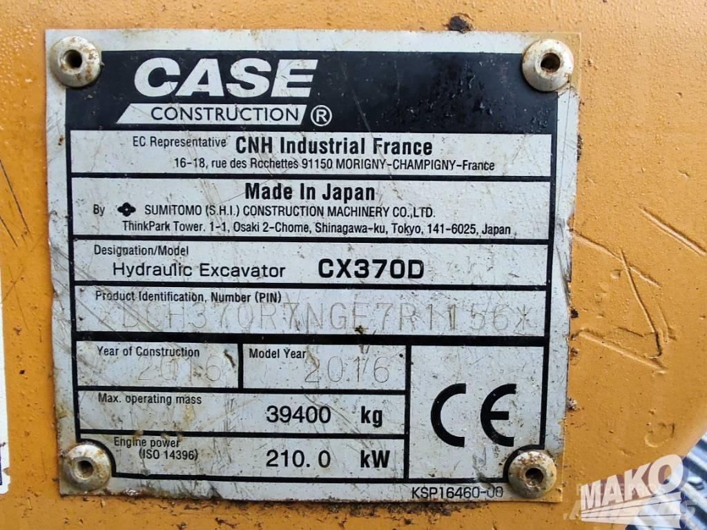 CASE CX 370 Bageri guseničari
