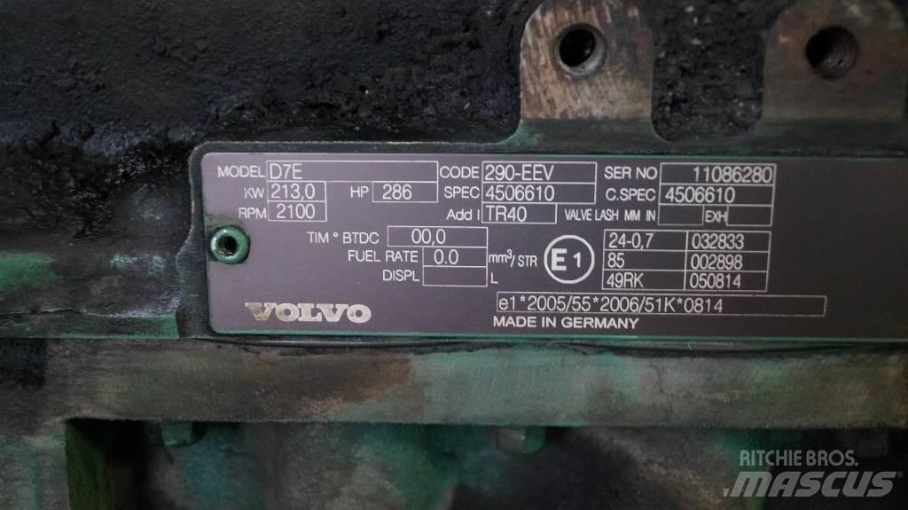 Volvo D7E USED Motori za građevinarstvo