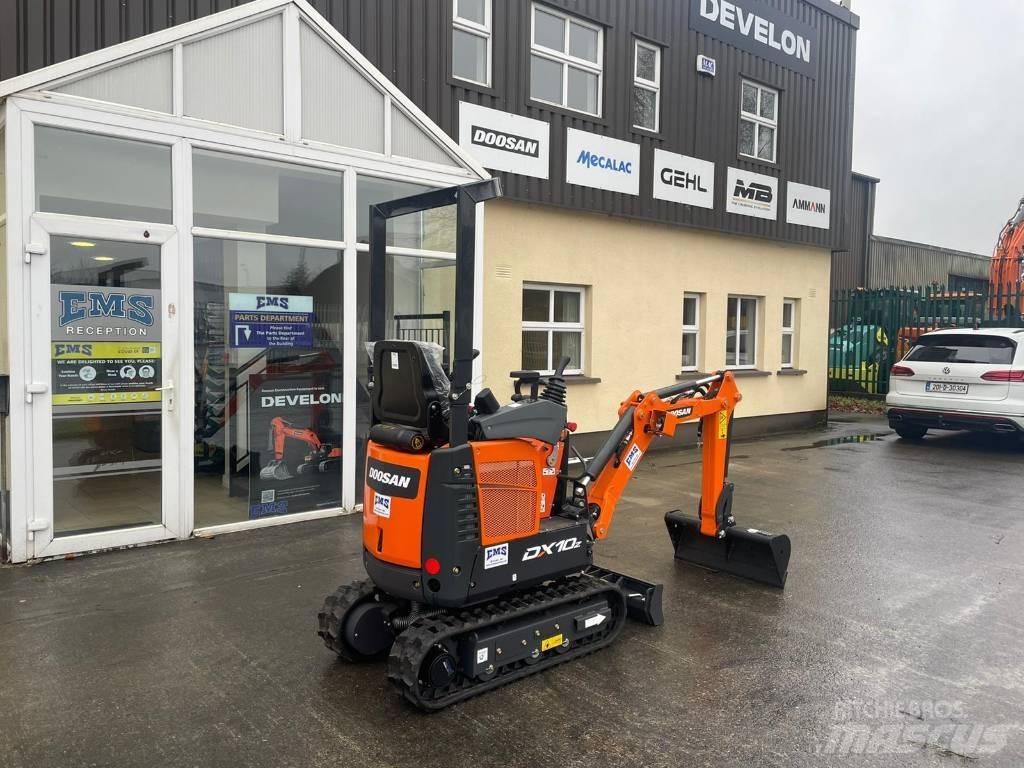 Doosan DX 10 Z Mini bageri < 7t