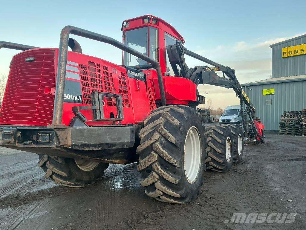 Komatsu 901 TX Harversteri