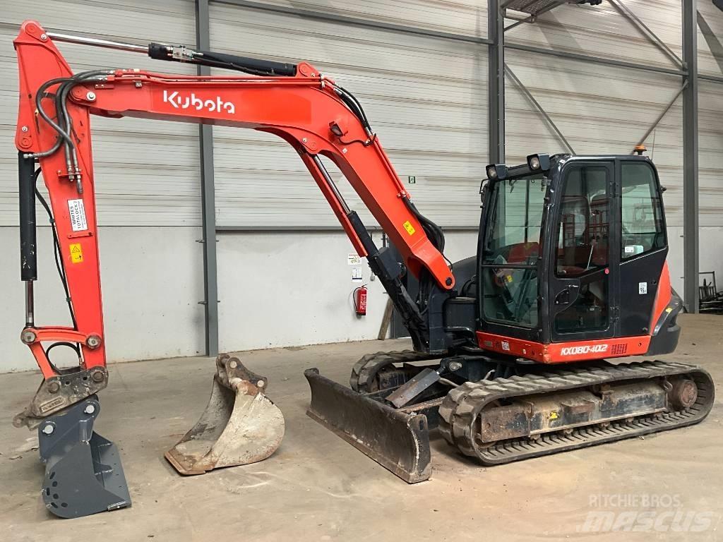 Kubota KX 080-4 A 2 Midi bageri 7t – 12t