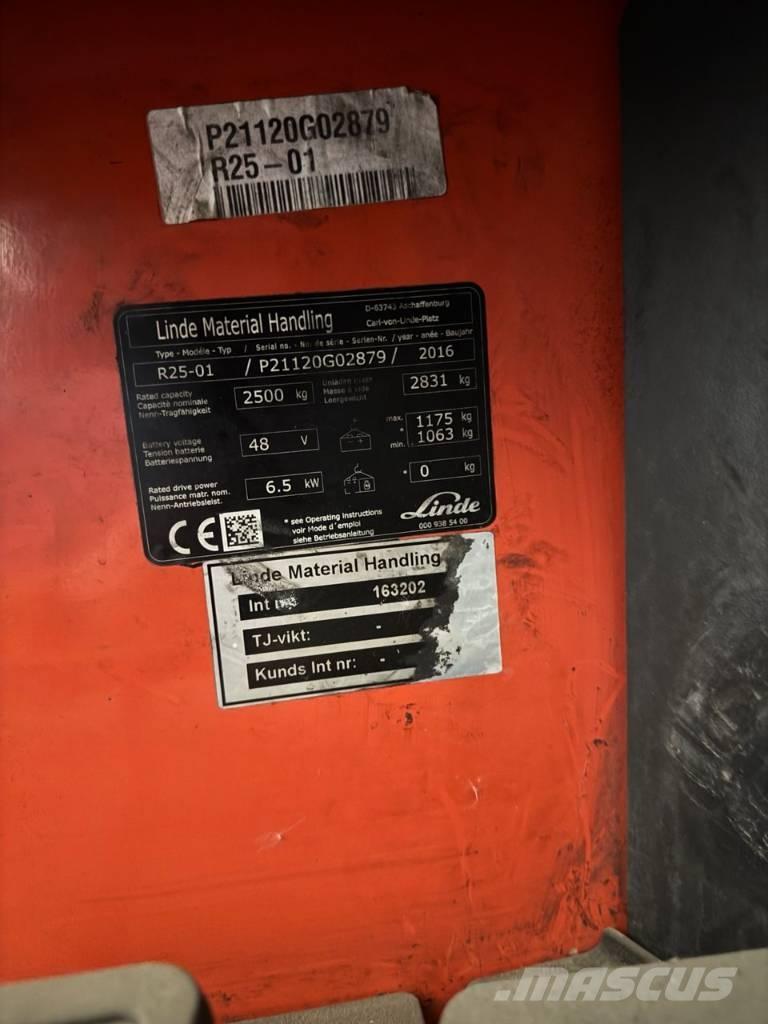 Linde R 25 Viljuškari sa pomičnim stupom
