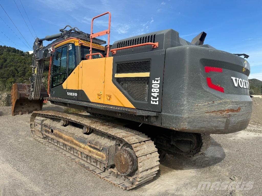 Volvo EC 480 E L Bageri guseničari