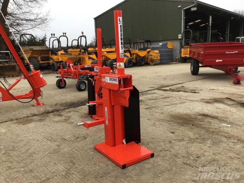 Browns Log splitter Cepači za drva, drobilice za drvo i strugači