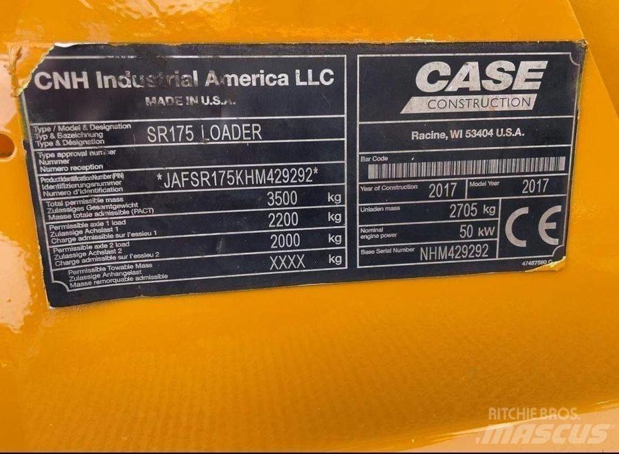 CASE SR 175 Skid steer mini utovarivači