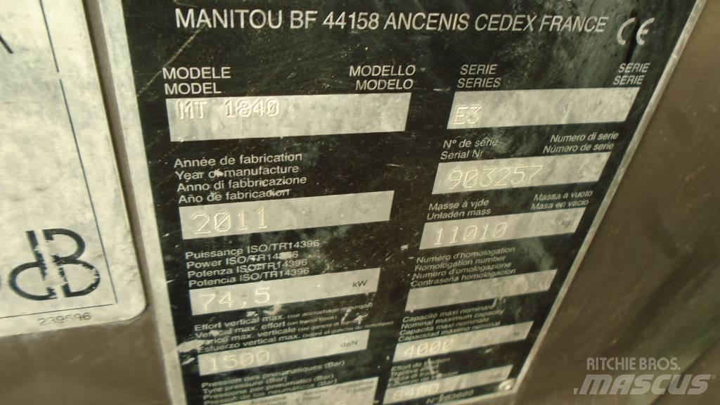 Manitou MT 1840 Teleskopski viljuškari