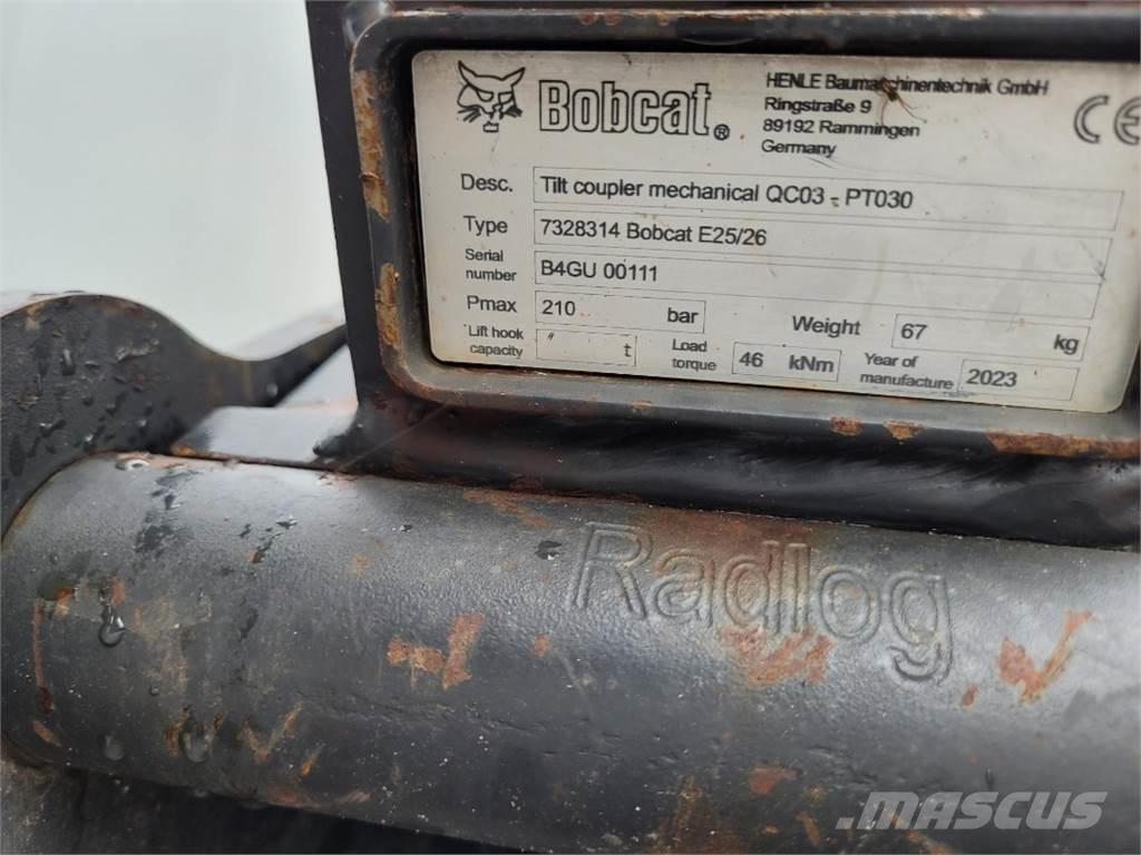 Bobcat E27 Mini bageri < 7t