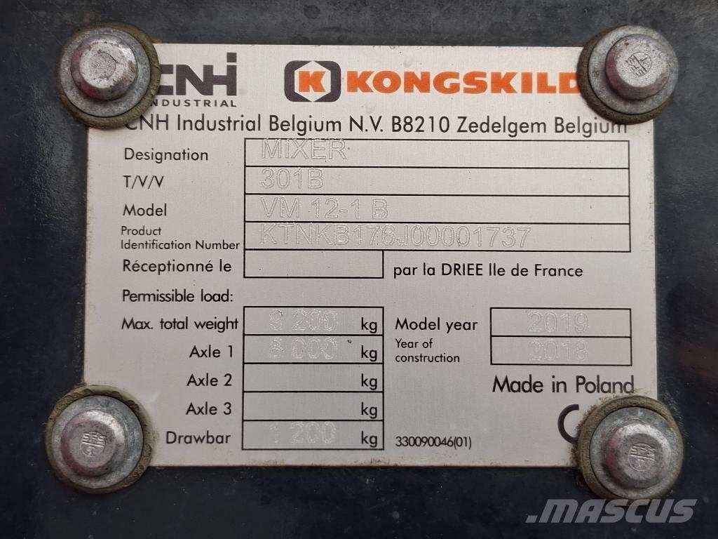 Kongskilde VM12-1 B Mešaona stočne hrane